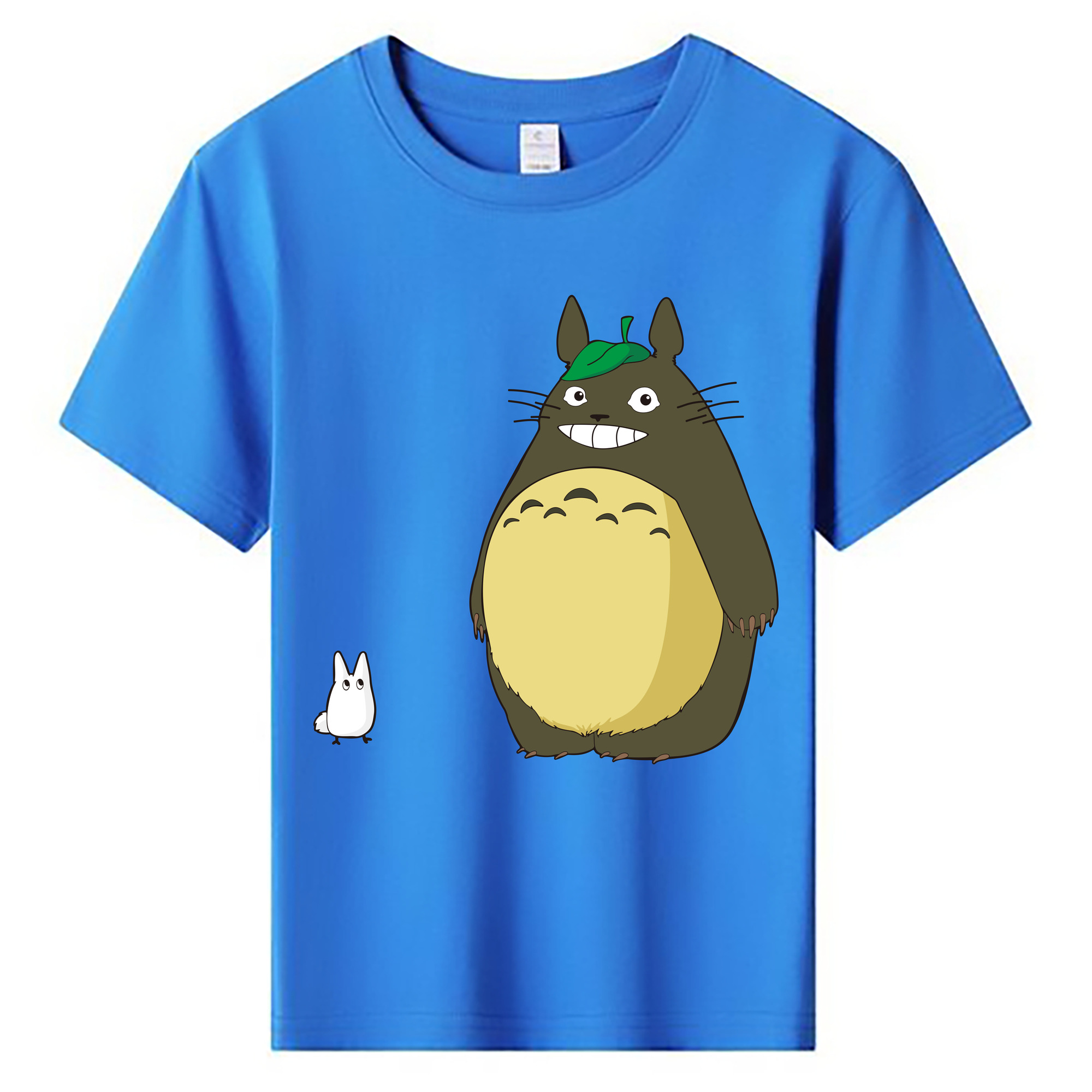 （画像用） となりのトトロ 草壁メイ 草壁サツキ My Neighbor Totoro Satsuki Kusakabe Mei Kusakabe 綿100％キッズTシャツ（フロントプリント）